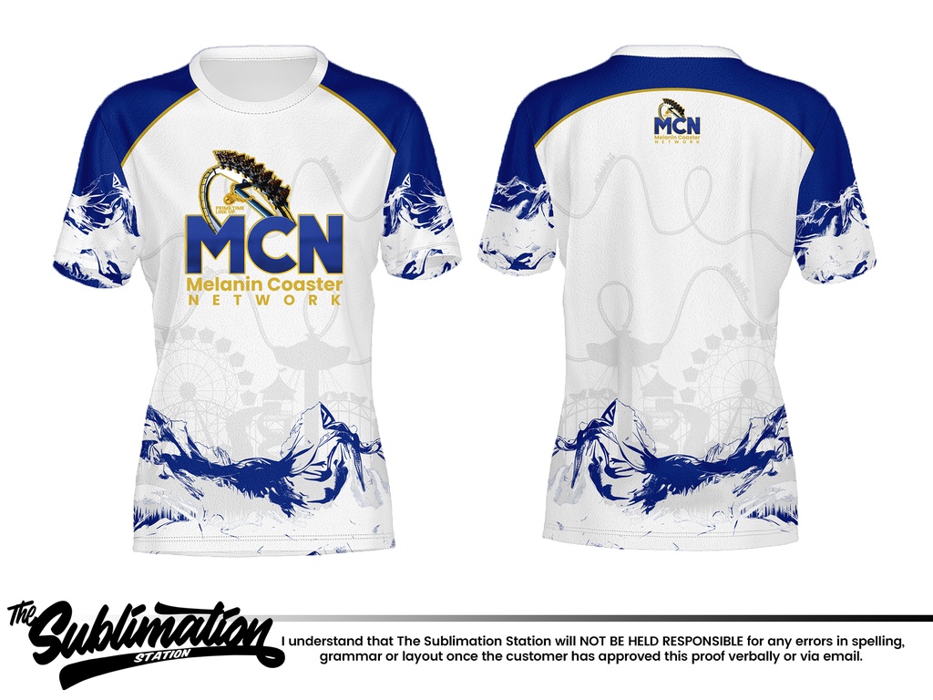 MCN - White Ladies Shirt  